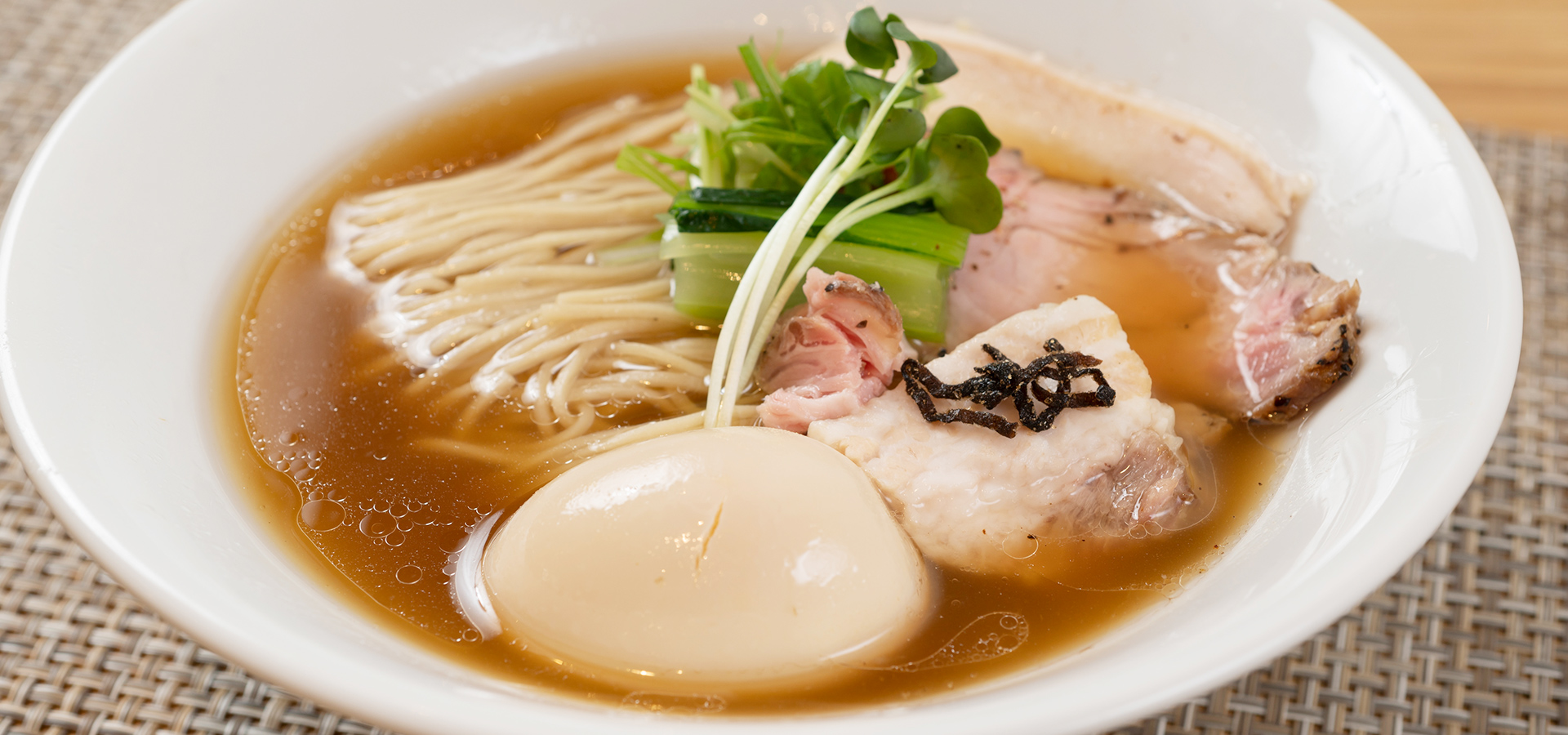 地蛤を使った淡麗ラーメン LOKAHi