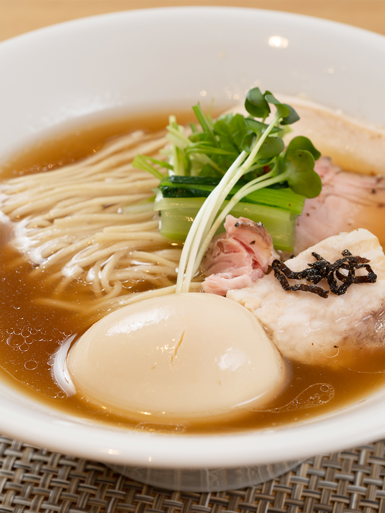 地蛤を使った淡麗ラーメン LOKAHi